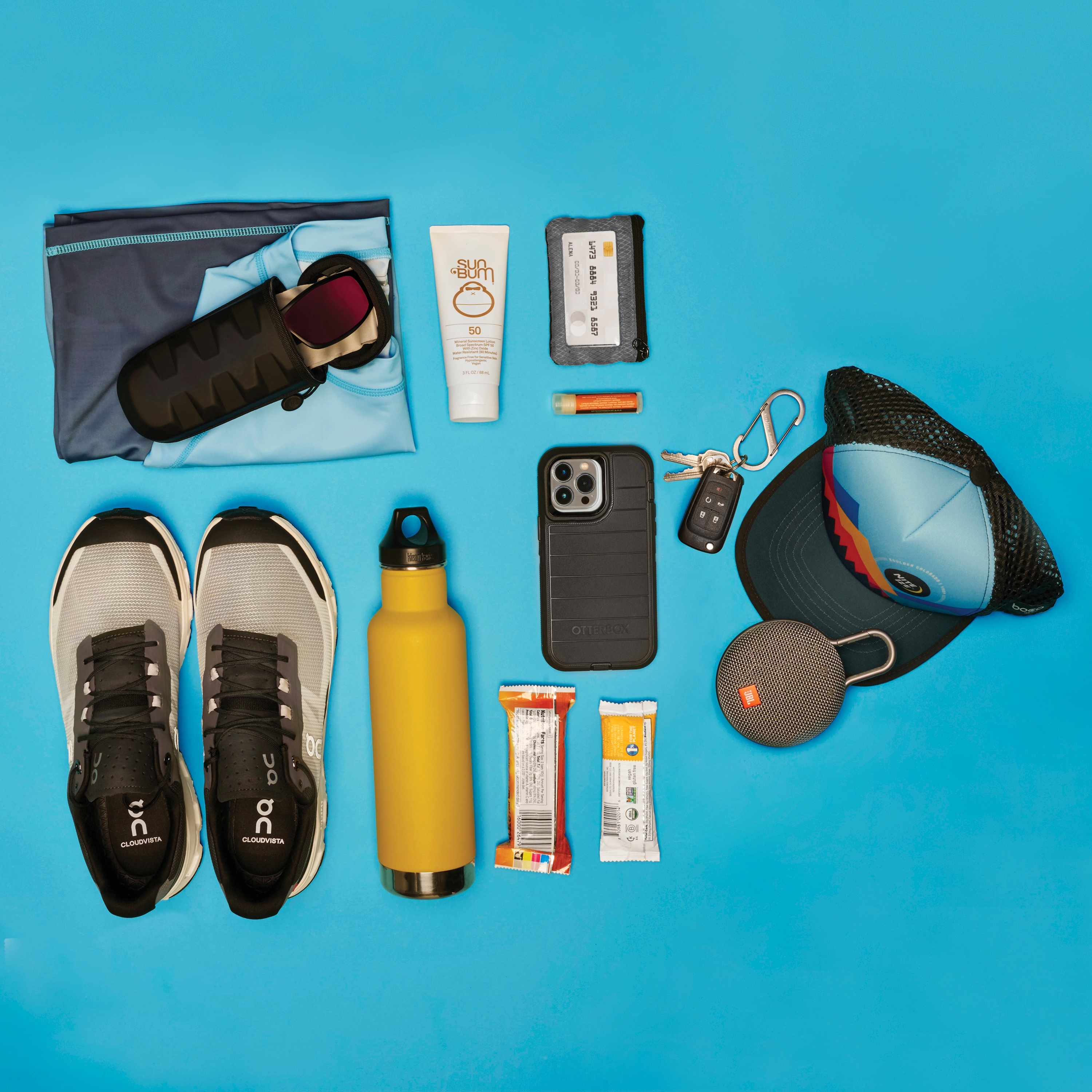 RunOff Backpack contents