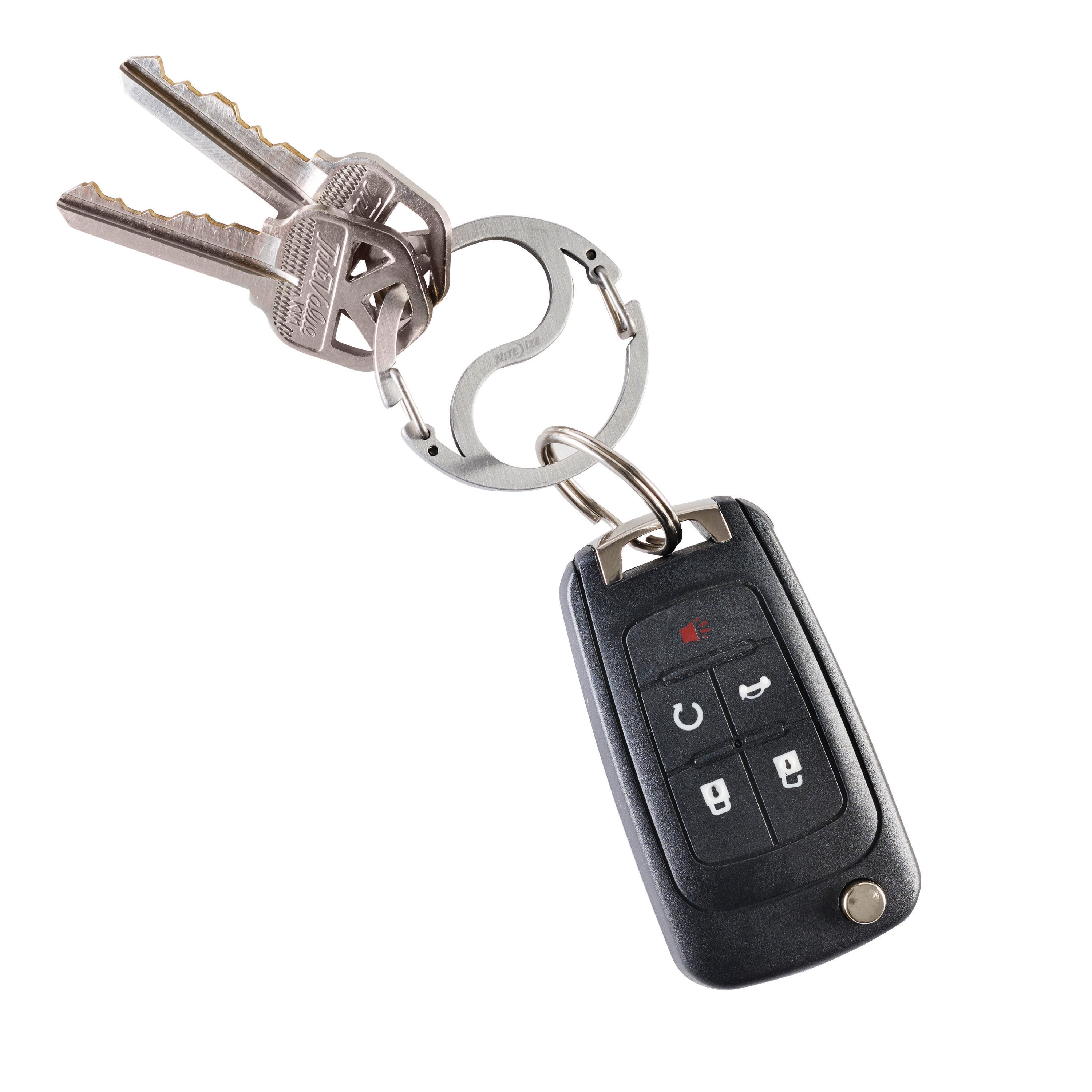 Medallion YinYang Key Carabiner